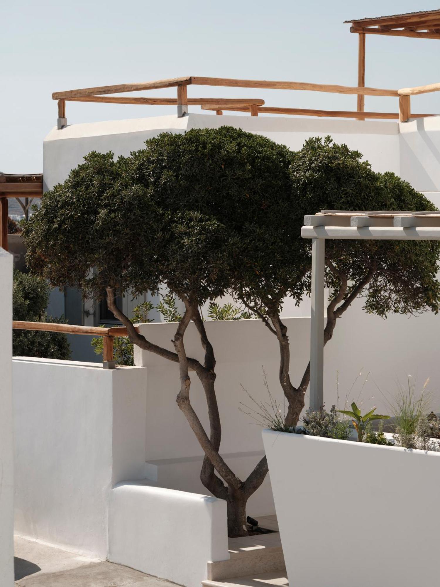 Akria Seaside Suites Náusza Kültér fotó